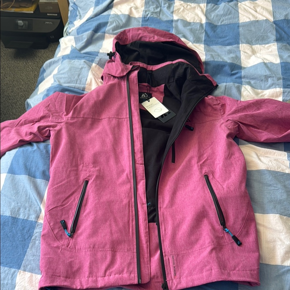 Women’s Pink Rain Jacket